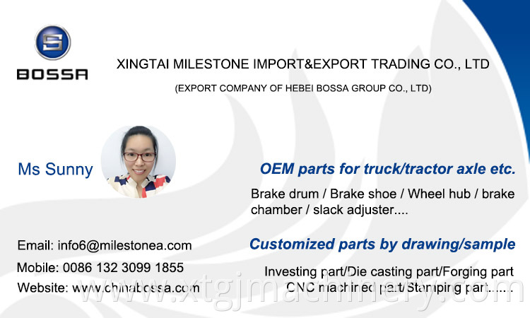 Japan truck brake shoe 180mm 1471704410 1471203250 1-47170441-0 1-47120325-0